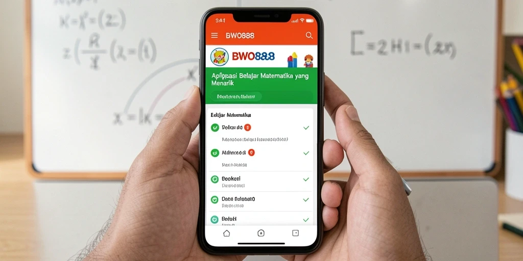 Tampilan antarmuka BWO888 yang interaktif dan edukatif.