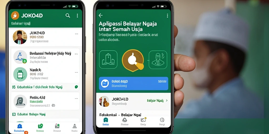Antarmuka JOKO4D yang ramah pengguna untuk Belajar Ngaji.