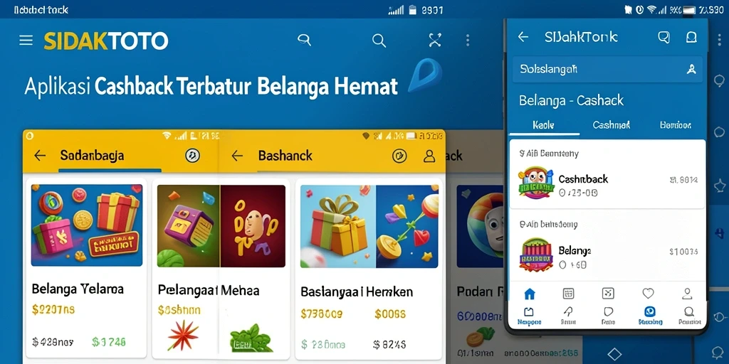 Tampilan antarmuka SIDAKTOTO yang memudahkan pengguna dalam mendapatkan cashback.